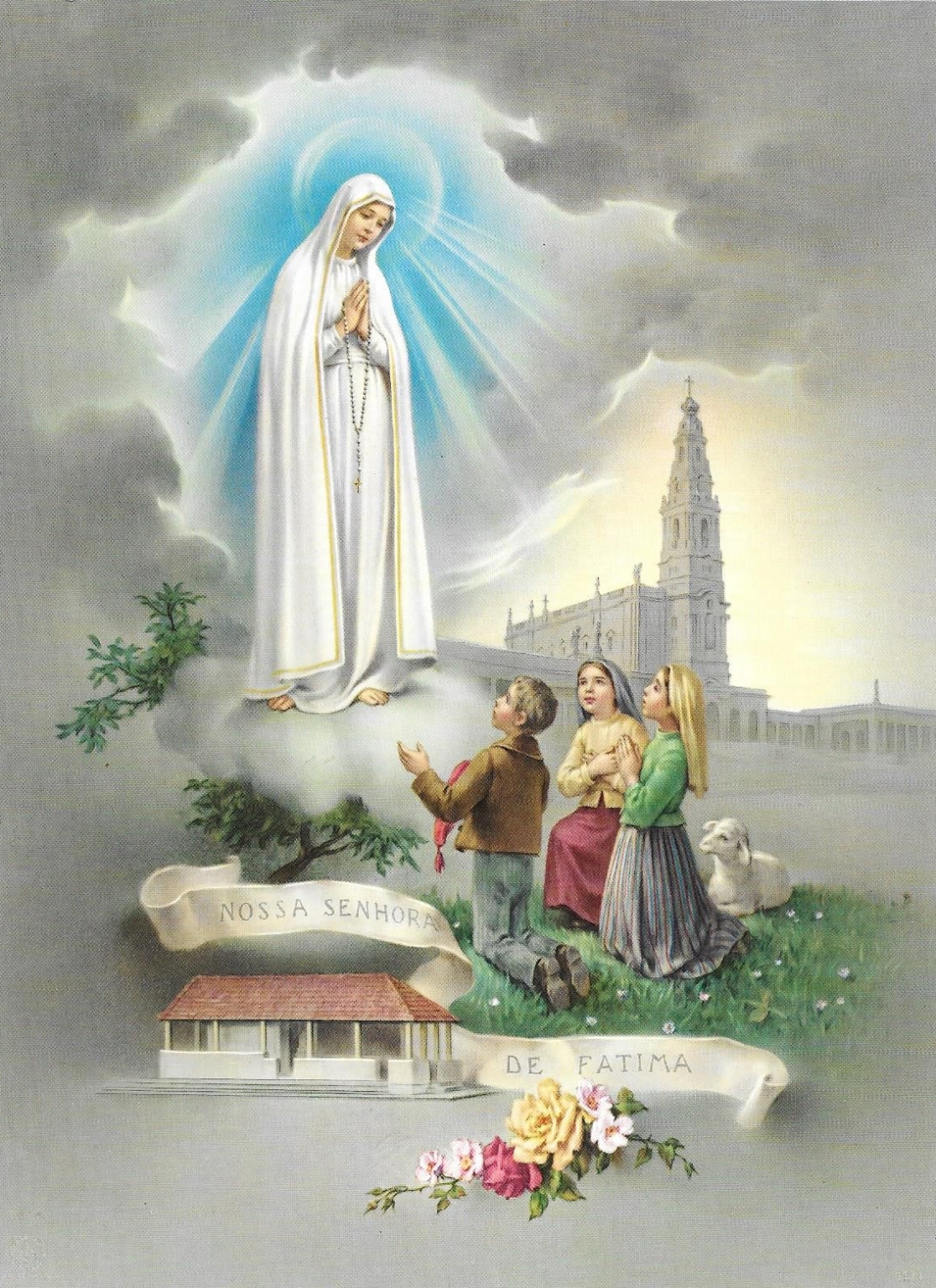 PRINT – OUR LADY OF FATIMA (6X8) - Di Marco International