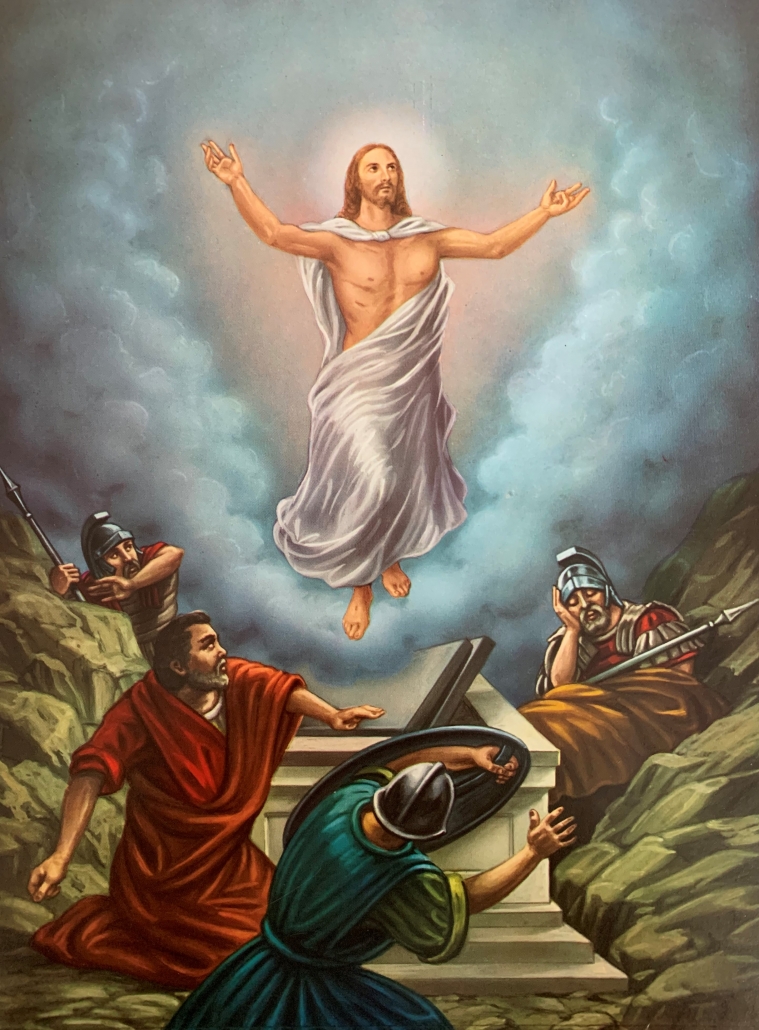 PRINT – RESURRECTION OF JESUS (10×7) - Di Marco International
